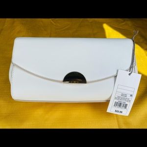 NWT white handbag